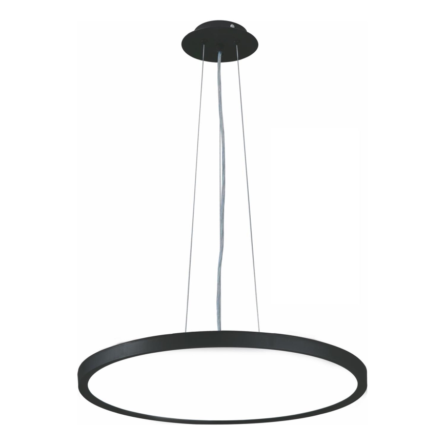 Top Light - Suspension filaire à intensité variable REVIT LED/50W/230V 3000-6500K d. 60 cm noir + télécommande