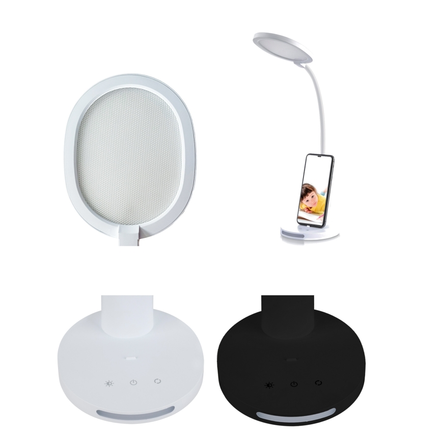 Top Light - Dimbare touch tafellamp VIOLA LED/12W/230V 2700-6500K Zwart