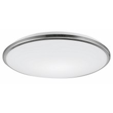 Top Luminaire Silver KS 4000 - Plafonnier LED salle de bain SILVER LED/10W/230V IP44