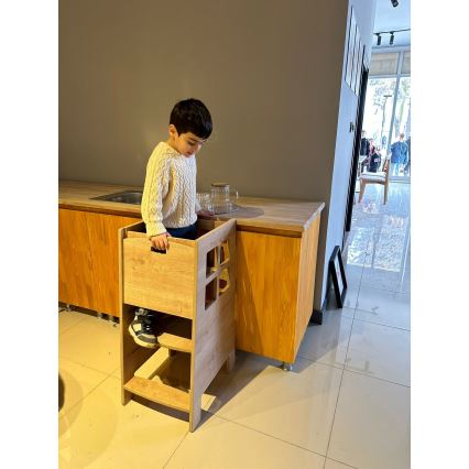 Tour d'apprentissage KULE 90x50 cm marron