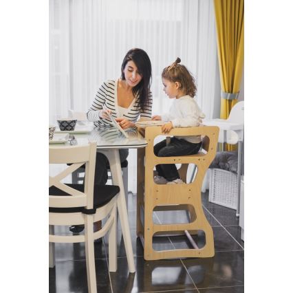 Tour d'apprentissage TWINN 83x45 cm marron