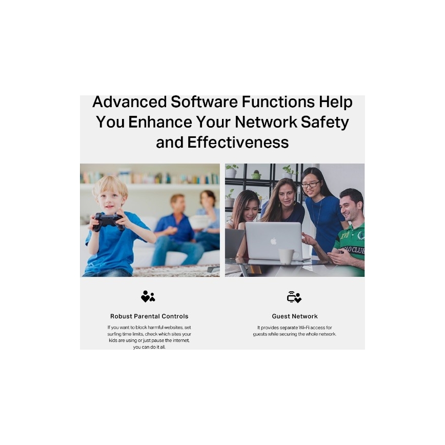 TP-Link - 300 Mbps Wireless N-router met 4G LTE