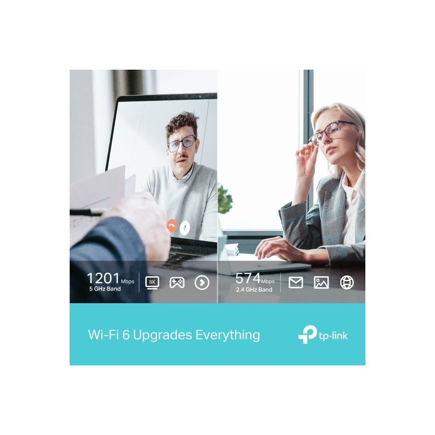 TP-Link - Adaptateur USB sans fil double bande Wi-Fi 6 Archer TX20U