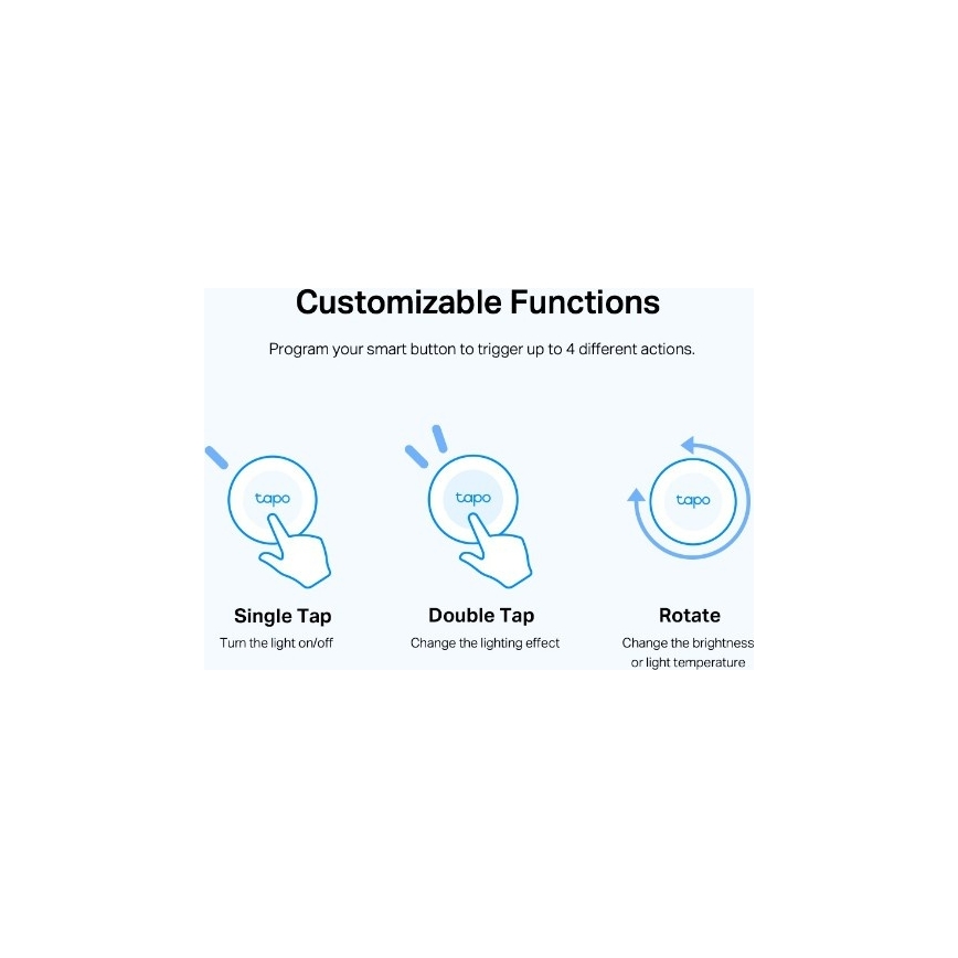 TP-Link - Bouton connecté 1xCR2032 Wi-Fi