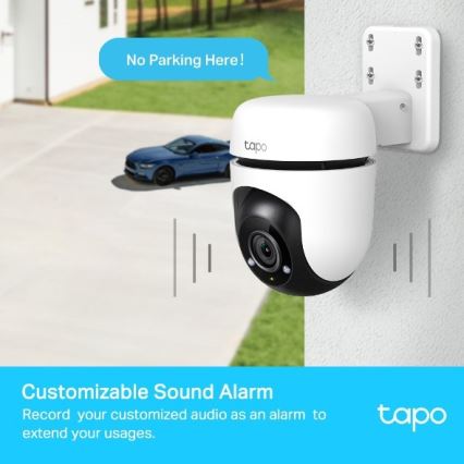 TP-Link - Buitencamera met bewegingssensor, IP65, Wi-Fi