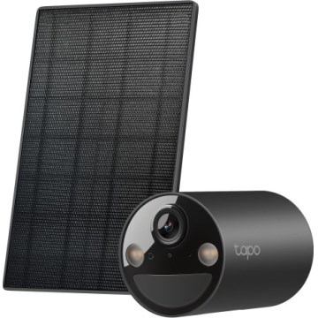 TP-Link - Caméra solaire d'extérieur avec capteur IP65 Wi-Fi
