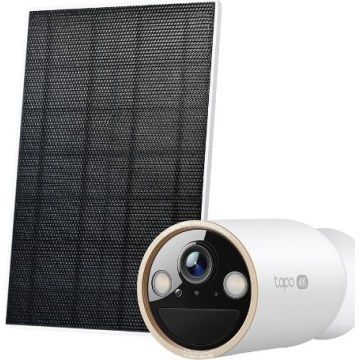 TP-Link - Caméra solaire d'extérieur IP66 Wi-Fi