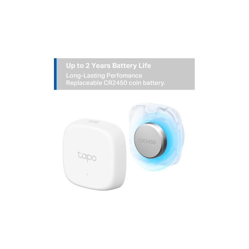 TP-Link - Capteur intelligent de température et d'humidité 1xCR2450
