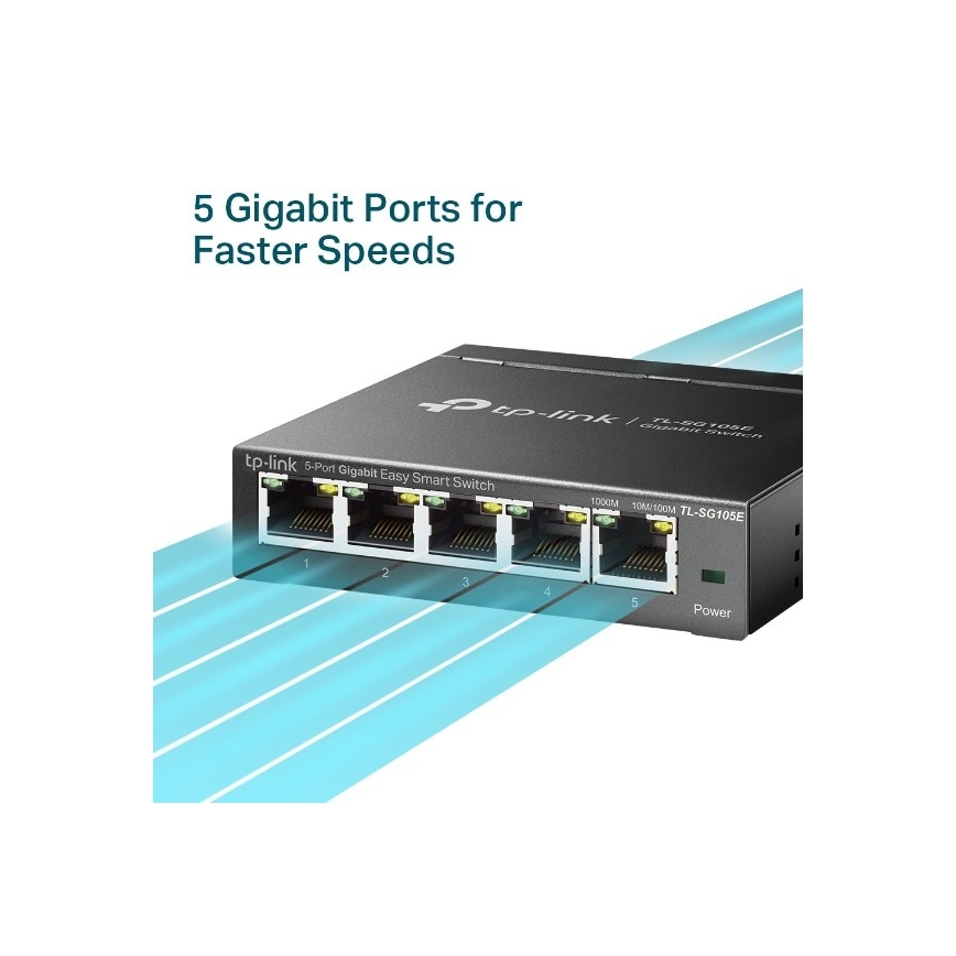 TP-Link - Commutateur Easy Smart Gigabit 5 ports