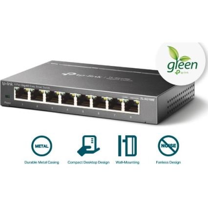 TP-Link - Commutateur Easy Smart Gigabit 8 ports
