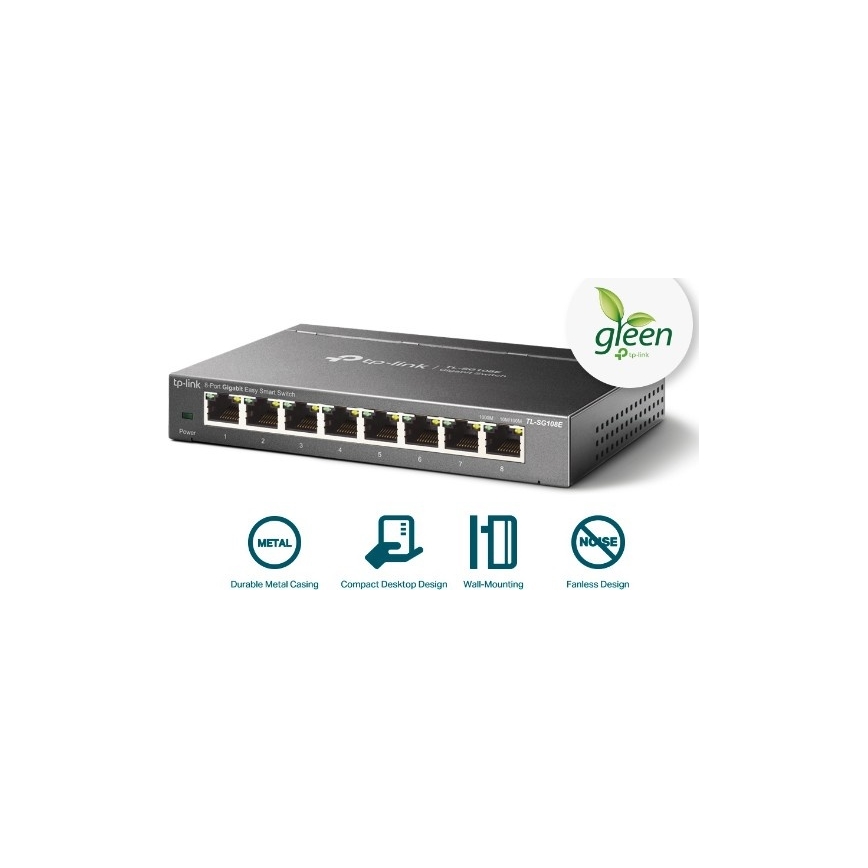 TP-Link - Commutateur Easy Smart Gigabit 8 ports