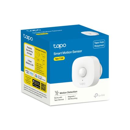 TP-Link - Détecteur de mouvement intelligent 1xCR2450 Wi-Fi