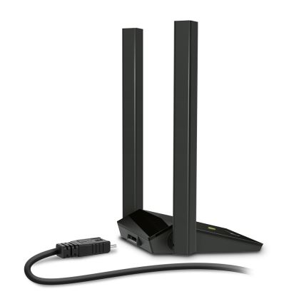 TP-Link - Draadloze USB-netwerkadapter met antennes en hoge versterking Archer T4U Plus Wi‑Fi