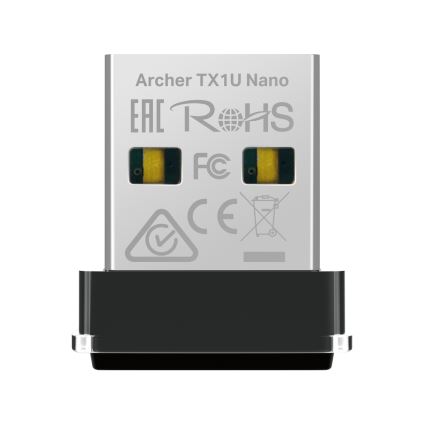 TP-Link - Draadloze Wi-Fi 6 USB-nano-adapter Archer TX1U Nano