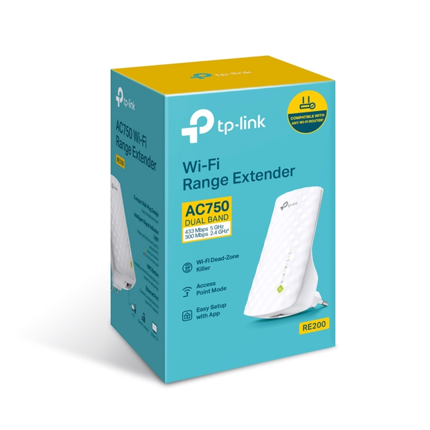TP-Link - Dualband Wi-Fi 5-versterker