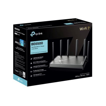 TP-Link - Dualband Wi‑Fi 7-router Archer BE400