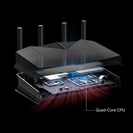 TP-Link - Gaming dualband Wi-Fi 7-router Archer GE230
