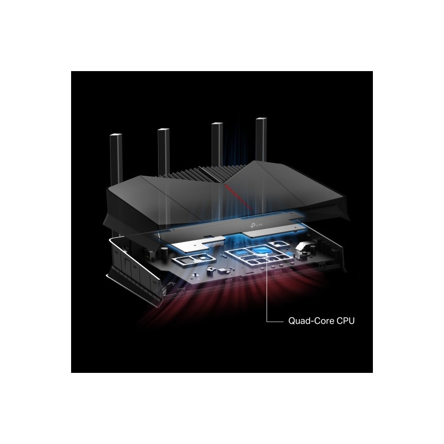 TP-Link - Gaming dualband Wi‑Fi 7-router