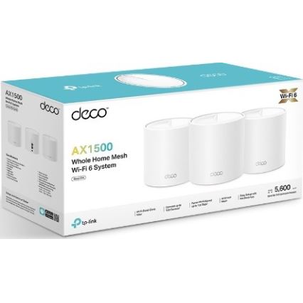 TP-Link - Kit 3x système Wi‑Fi 6 maillé pour toute la maison