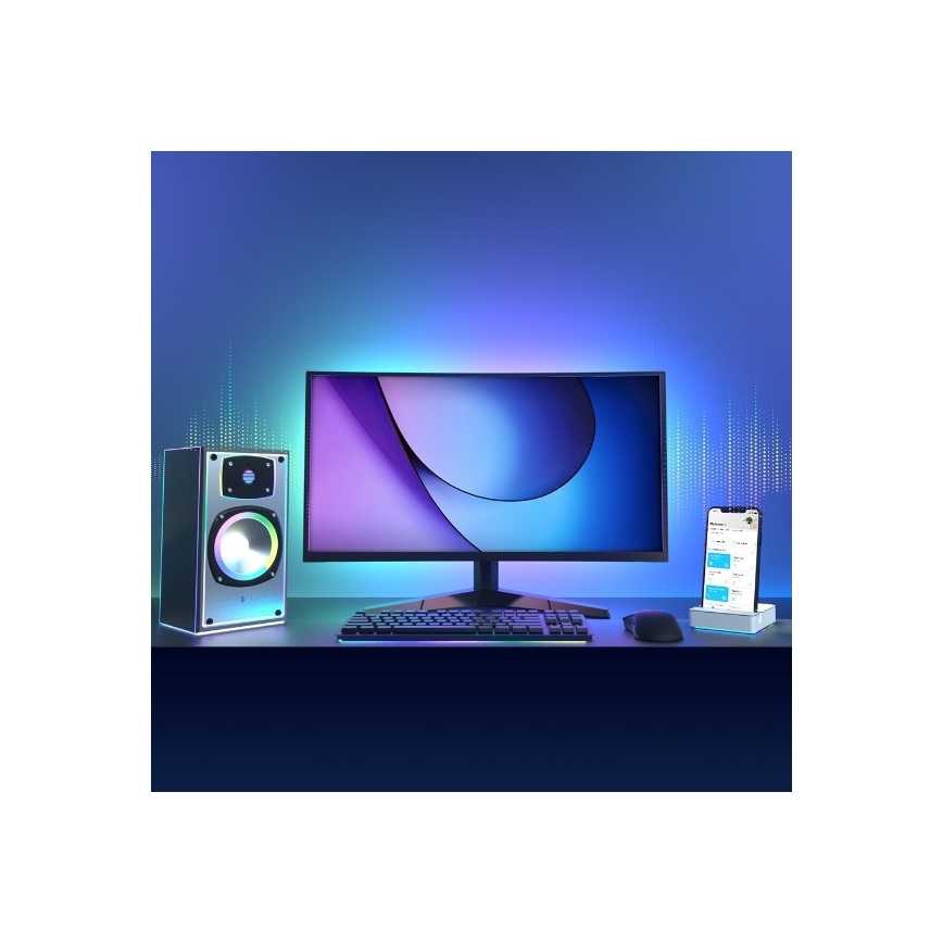 TP-Link - LED RGBW dimbare strip 5 m LED/20,5W/230V Wi-Fi