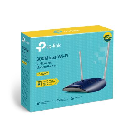 TP-Link - Modemrouter 300 Mbps Draadloos N voor VDSL/ADSL