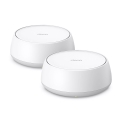 TP-Link - Set van 2 Wi-Fi 7 mesh-systemen voor het hele huis Deco BE22