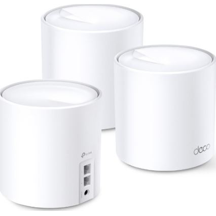 TP-Link - Set van 3 Deco X50 Wi‑Fi 6 meshnodes voor het hele huis