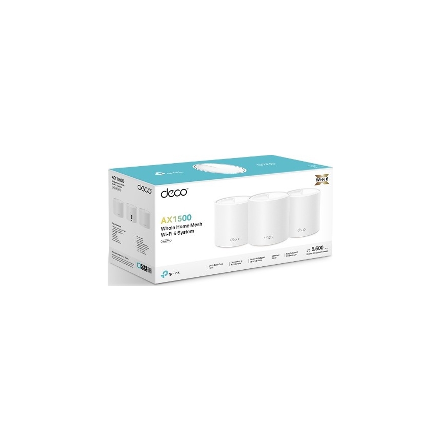 TP-Link - Set van 3 Wi-Fi 6 mesh-systemen voor het hele huis Deco X10