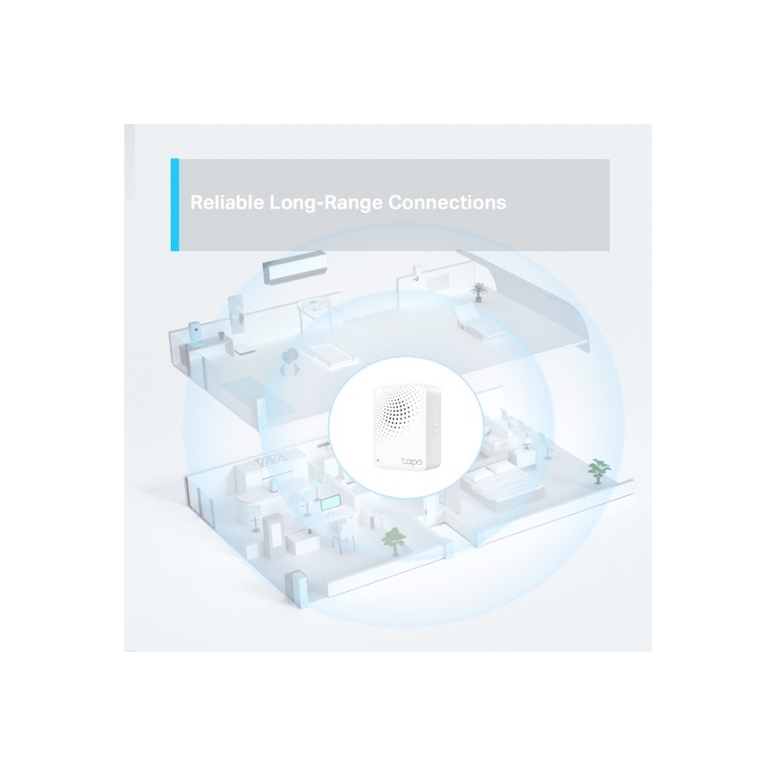 TP-Link - Slimme Matter Wi-Fi-hub Tapo H100
