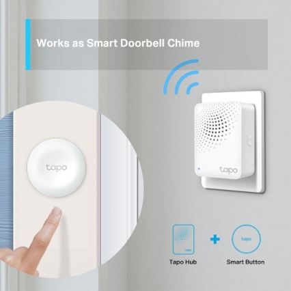 TP-Link - Slimme Matter Wi-Fi-hub Tapo H100