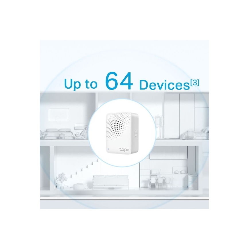 TP-Link - Slimme Matter Wi-Fi-hub Tapo H100