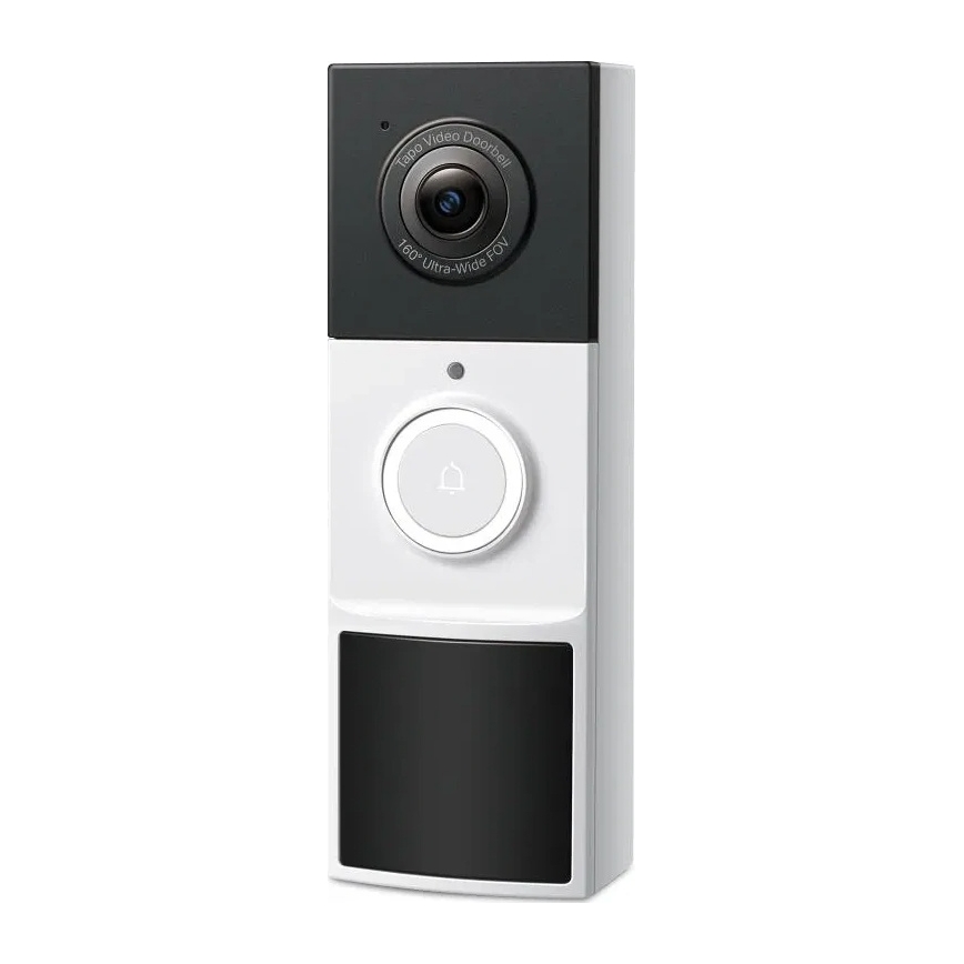 TP-Link - Slimme videodeurbel met 2K-sensor 6400 mAh IP65 Wi-Fi