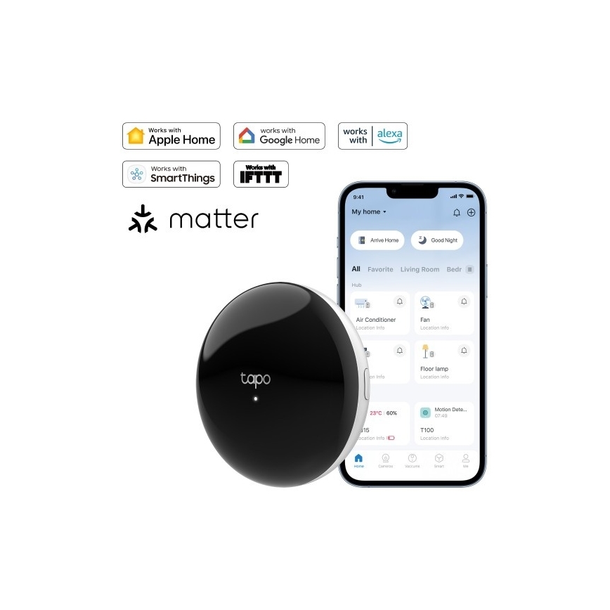 TP-Link - Slimme infraroodgateway Hub MATTER Wi-Fi