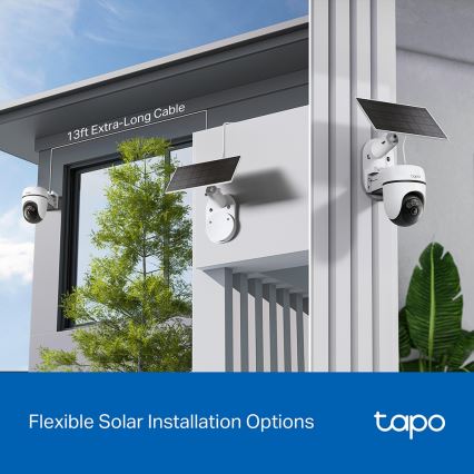 TP-Link - Slimme zonnecamera 5V IP65 Wi-Fi