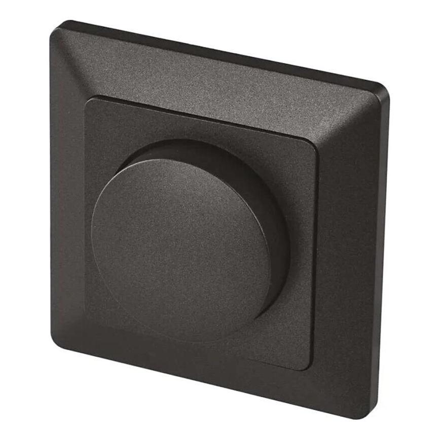 Triac roterend dimmer 110W/230V antraciet