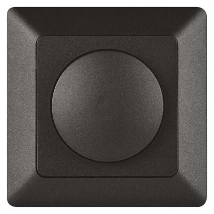 Triac roterend dimmer 110W/230V antraciet