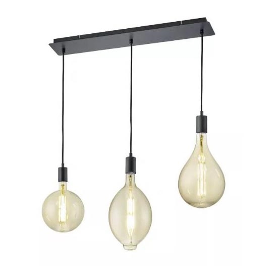 Trio - Dimbare LED Hanglamp aan een koord GINSTER 3xE27/8W/230V