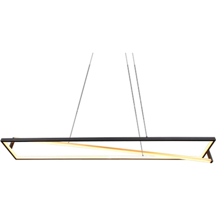 Trio - LED-dimbare kabelhanglamp EDGE LED/35W/230V 2300/3000/4000K zwart/goud