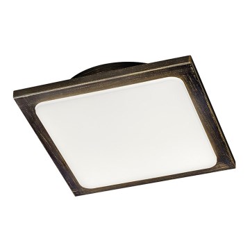 TRIO - Dimbare LED-plafondlamp DENVER LED/20W/230V patina