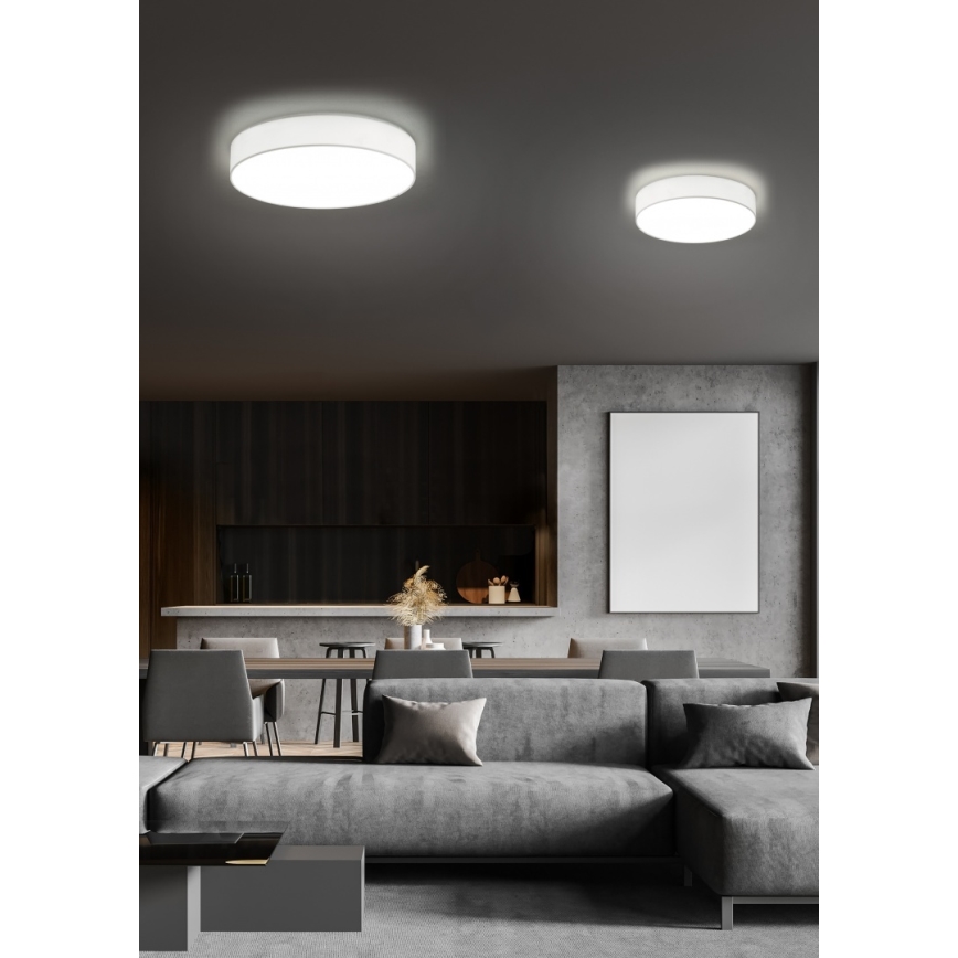 Trio - dimbare LED-plafondlamp LUGANO LED/22W/230V 3000K Ø 40 cm wit