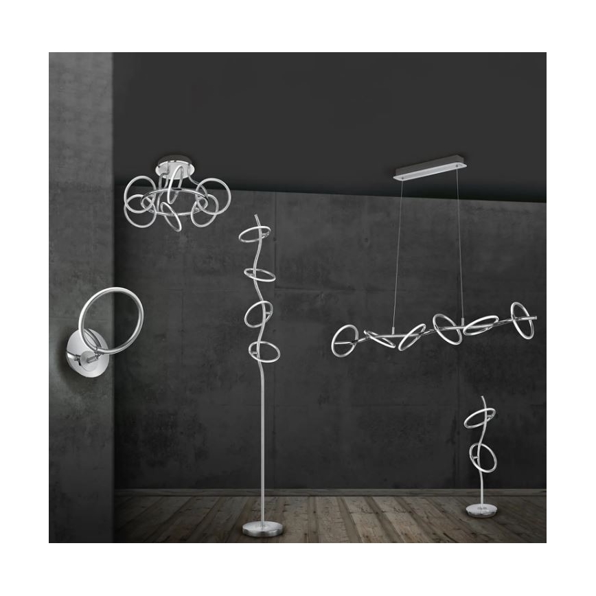 Trio - Dimbare Staande LED Lamp OLYMPUS 4xLED/4,2W/230V