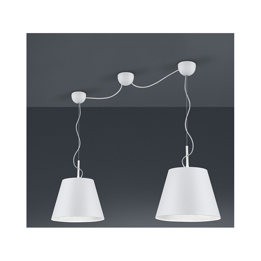 Trio - Hanglamp aan een koord ANDREUS 2xE27/60W/230V