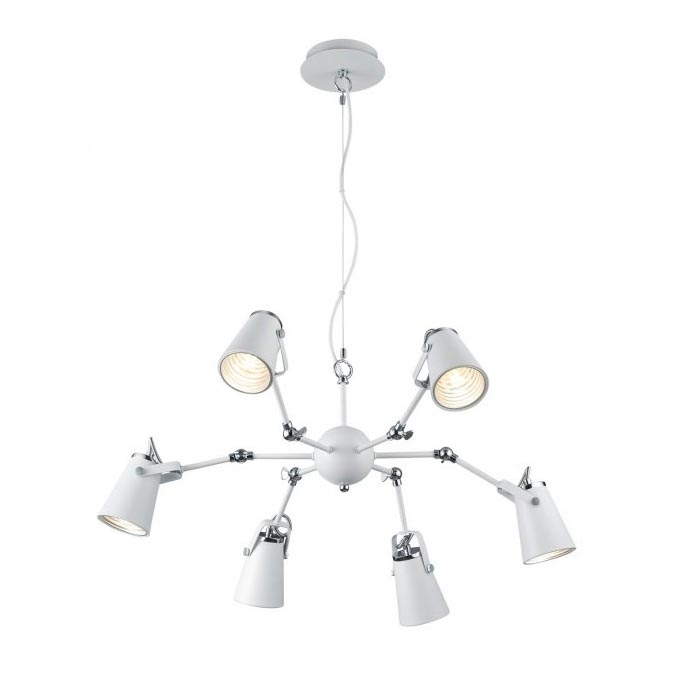 Trio - Hanglamp aan een koord EDWARD 6xE14/40W/230V