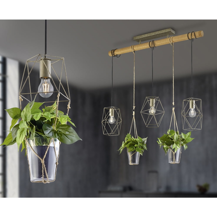 Trio - Hanglamp aan kabel PLANT 1xE27/10W/230V