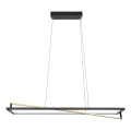 Trio - LED-dimbare kabelhanglamp EDGE LED/35W/230V 2300/3000/4000K zwart/goud
