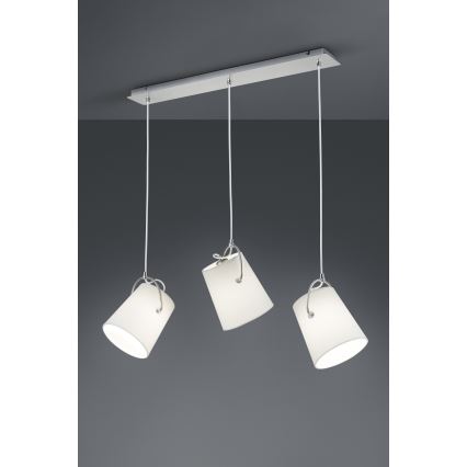 Trio - Suspension avec fil MERAN 3xE27/60W/230V