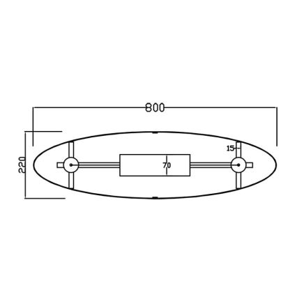 Trio - Suspension filaire  DUNCAN 4xE14/40W/230V