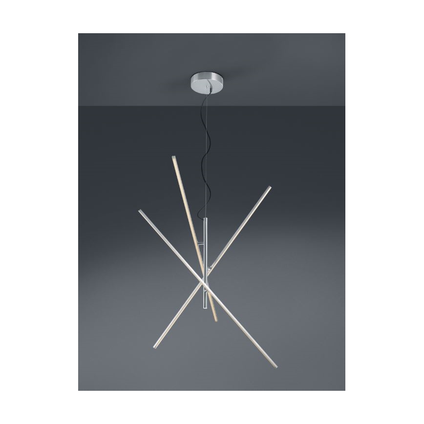 Trio - Suspension filaire LED à intensité variable TIRIAC 3xLED/8,5W/230V