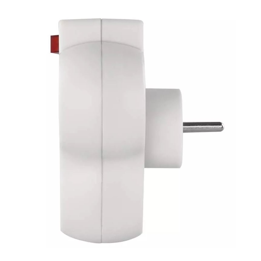 Triplite avec un intérrupteur 3x10A/230V