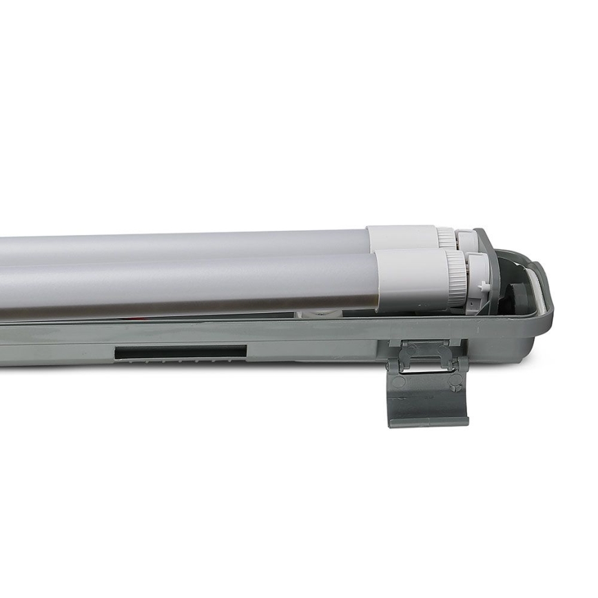 Tube fluorescent industriel LED T8 2xG13/22W/230V IP65 6400K 156 cm